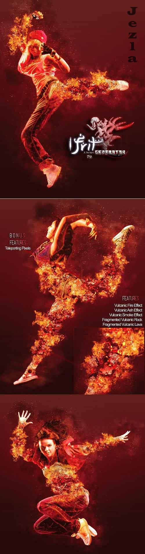 Ifrit Photoshop Action - 5299037 Ifrit Photoshop Action - 5299037