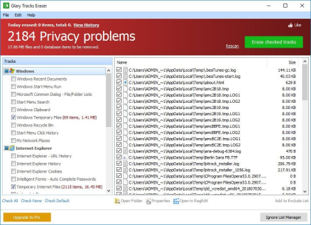 Glary Tracks Eraser 5.0.1.239 Multilingual