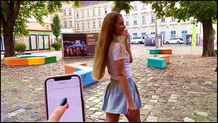 Mary Rock - Lovense Lush control of my stepsister in public place People catch us on the street (FullHD 1080p) - ModelHub - [2022]