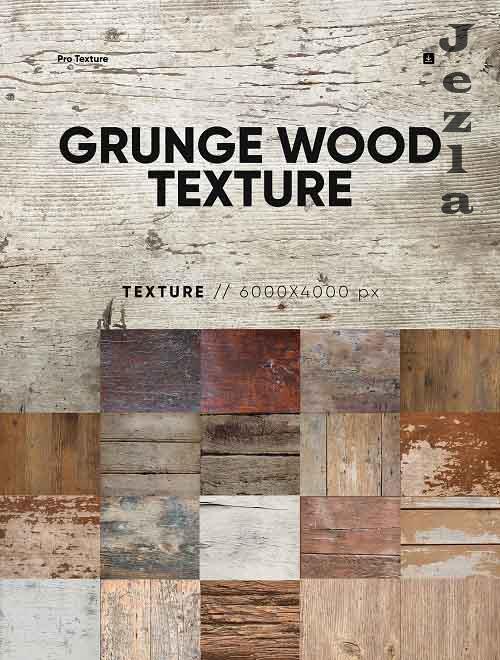 20 Grunge Wood Texture HQ - 7371512