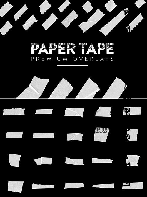 25 Paper Tape Overlay HQ - 7367377