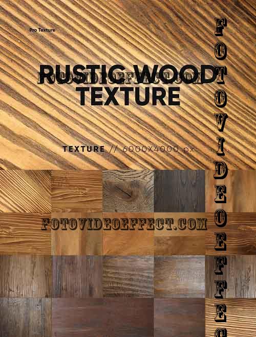 20 Rustic Wood Texture HQ - 7374028