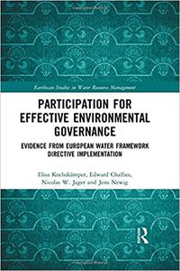 Participation for Effective Environmental Governance Evidence from European Water Framework Directive implementation