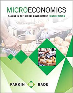 Microeconomics Canada in the Global Environment 