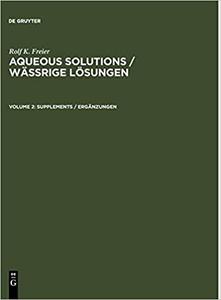 Aqueous Solutions, vol. 2 SupplementsErgänzungen