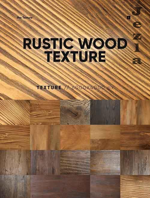 20 Rustic Wood Texture HQ - 7374028