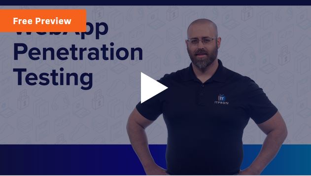 ITProTV - Hands-On Web App Pentesting