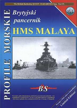 BS - Profile Morskie 47 - Brytyjiski pancernic HMS Malaya