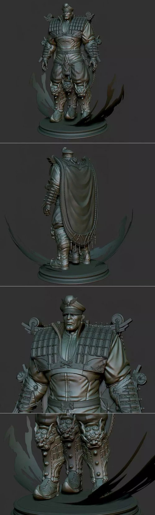 M.Bison - Street Fighter (China stile)3D STL 