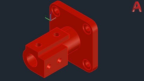 Autocad 2021- 2019 Mechanical 2D And 3D For Beginners To Adv