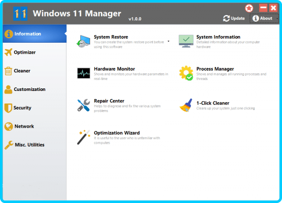 Windows 11 Manager 1.1.2 Final Portable 9ee5142425e914ba59bd3754ff4ba249