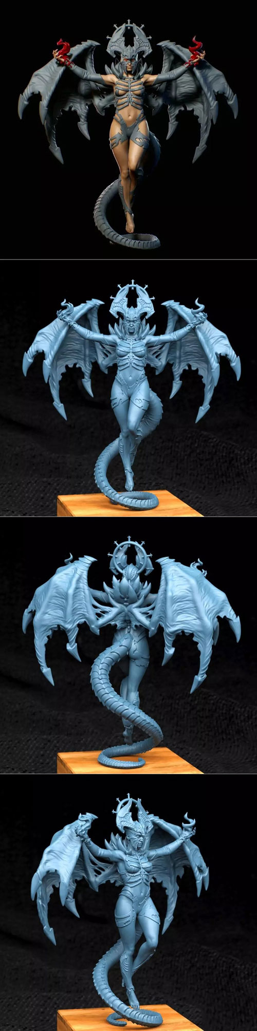 Necro Queen 3D STL 