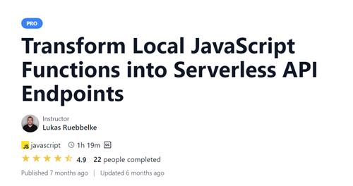 Egghead - Transform Local JavaScript Functions into Serverless API Endpoints