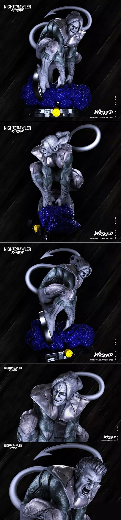 Nightcrawler 3D STL 