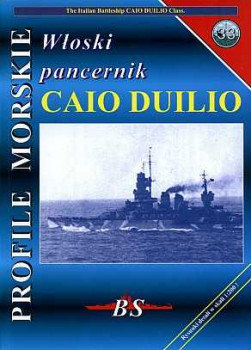 BS - Profile Morskie 33 -Wloski pancernik Caio Duilio