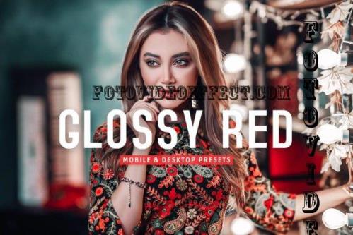 Glossy Red Pro Lightroom Presets