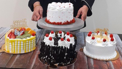 Learn Fundamentals Of Egg Less Cake Making