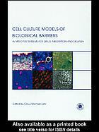 Cell Culture Models of Biological Barriers  In vitro Test