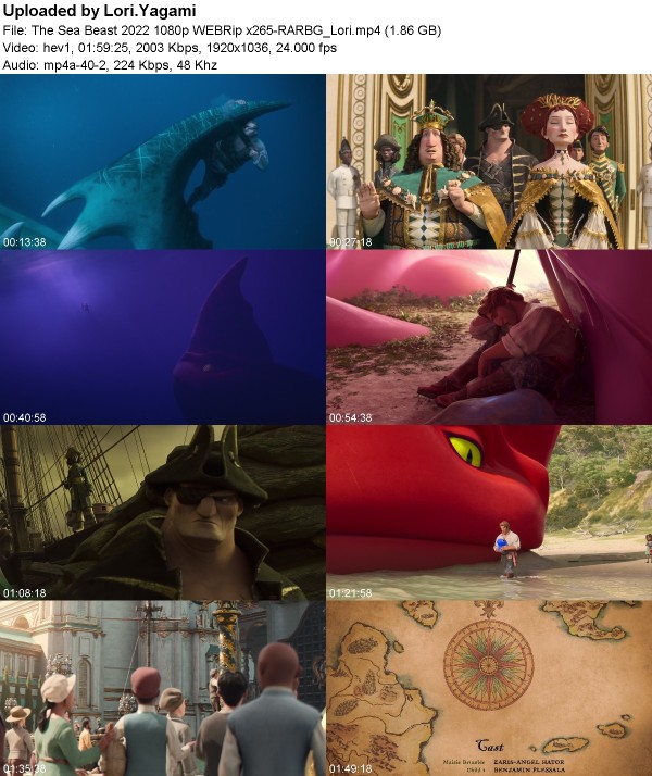The Sea Beast (2022) 1080p WEBRip x265-RARBG