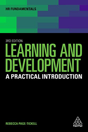 Learning and Development A Practical Introduction, 3rd Edition