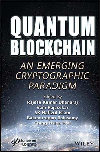 Quantum Blockchain An Emerging Cryptographic Paradigm