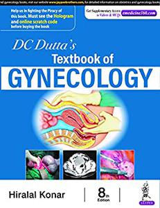 DC Dutta's Textbook of Gynecology, 8th Edition