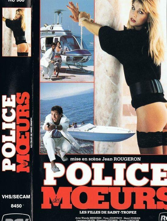 Saint Tropez Vice / Police des moeurs / Les filles de Saint Tropez / Рабыни секса или девочки из Сан-Тропезе (Jean Rougeron, Les Films Jacques Leitienne / Maillot Films) [1987 г., Erotic, Drama, Crime, 720p Upscale][rus]+[Sub]