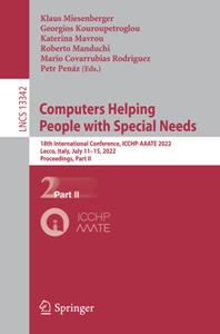 Computers Helping People with Special Needs  18th International Conference Part II