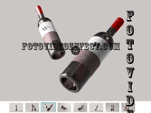 Wine Bottle Mockup - 7381400