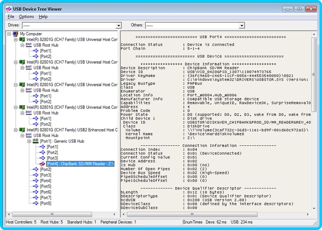 USB Device Tree Viewer 3.8.0 33c2a3d08e804b2d2a4fd65f858b6599