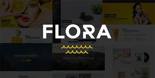 ThemeForest - Flora v1.7.4 - Responsive Creative WordPress Theme - 12038776