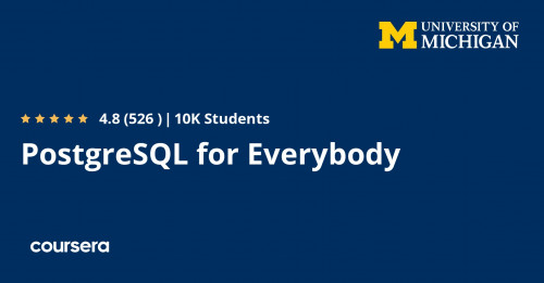 Coursera - PostgreSQL for Everybody Specialization