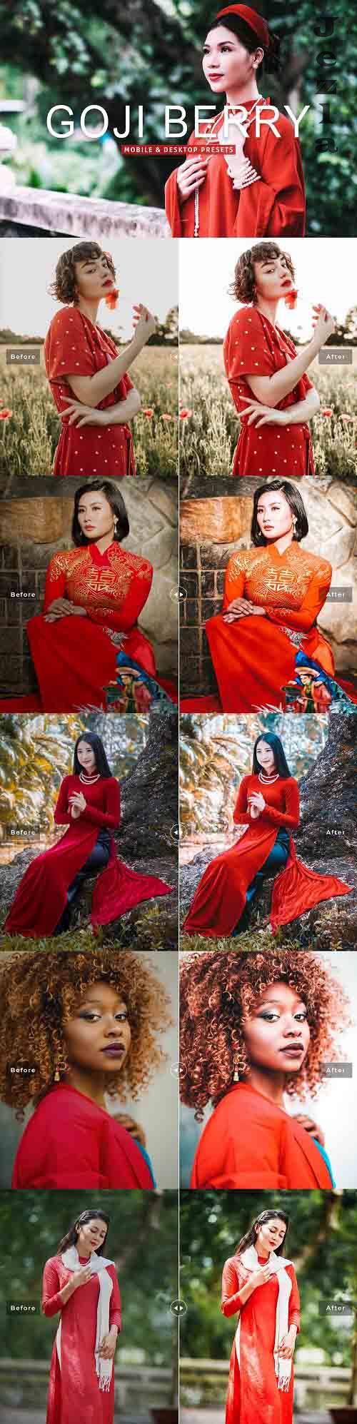 Goji Berry Pro Lightroom Presets - 7389007