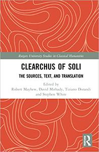 Clearchus of Soli Text, Translation, and Discussion