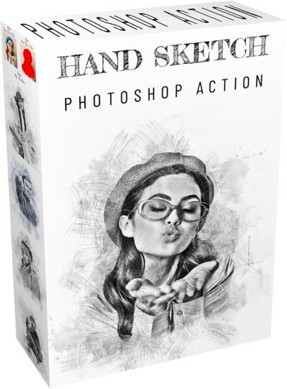 GraphicRiver - Hand Sketch Photoshop Action