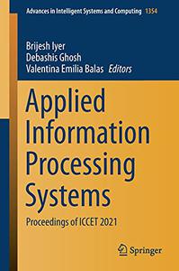 Applied Information Processing Systems Proceedings of ICCET 2021