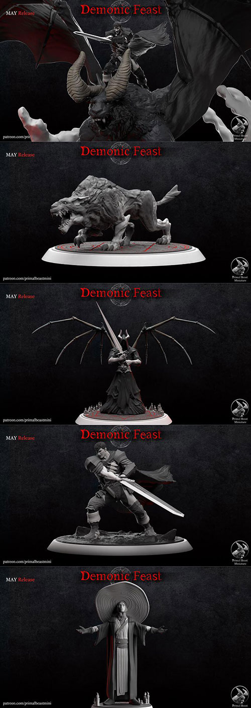 Demonic Feast 3D Print