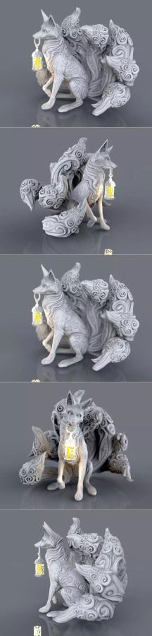 Kitsune 3D Print