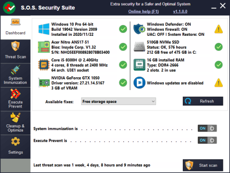 S.O.S Security Suite 2.6.3.0