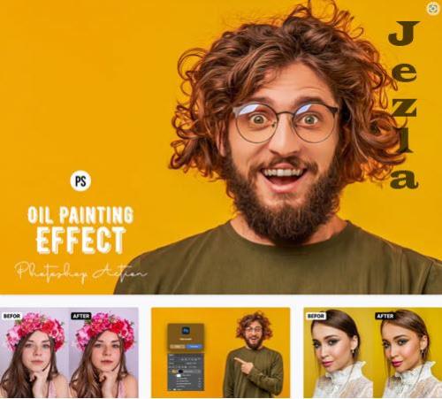 Super Easy Oil Painting Effect