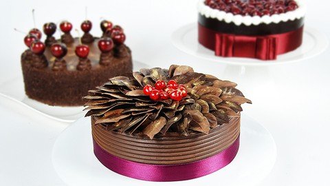 Become A Great Baker #4 Artistic Black Forest Cake Designs