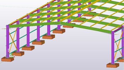 Tekla Structure (Steel) From Scratch(Under Construction)