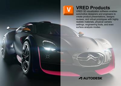 Autodesk VRED Design  Pro 2023.1.0 with Assets Manager