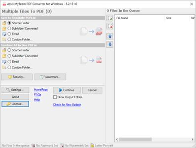 AssistMyTeam PDF Converter 5.2.153.0