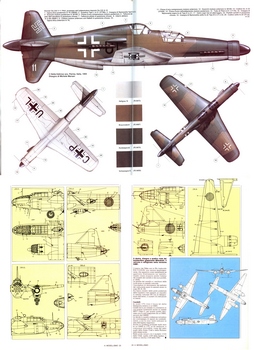 Aerei Modellismo 1994 - Scale Drawings and Colors