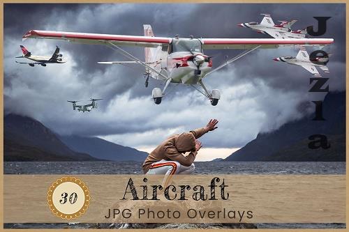 Aircraft Photoshop Editing Overlays - 7052013