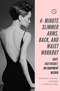 Full Upper Body Home Workout in 4 mins - GET RID OF FLABBY FAT in Arms and Slim Back and Waist in 7 Days