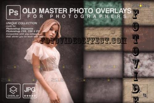 Fine art textures photoshop overlays V4 - 7394303