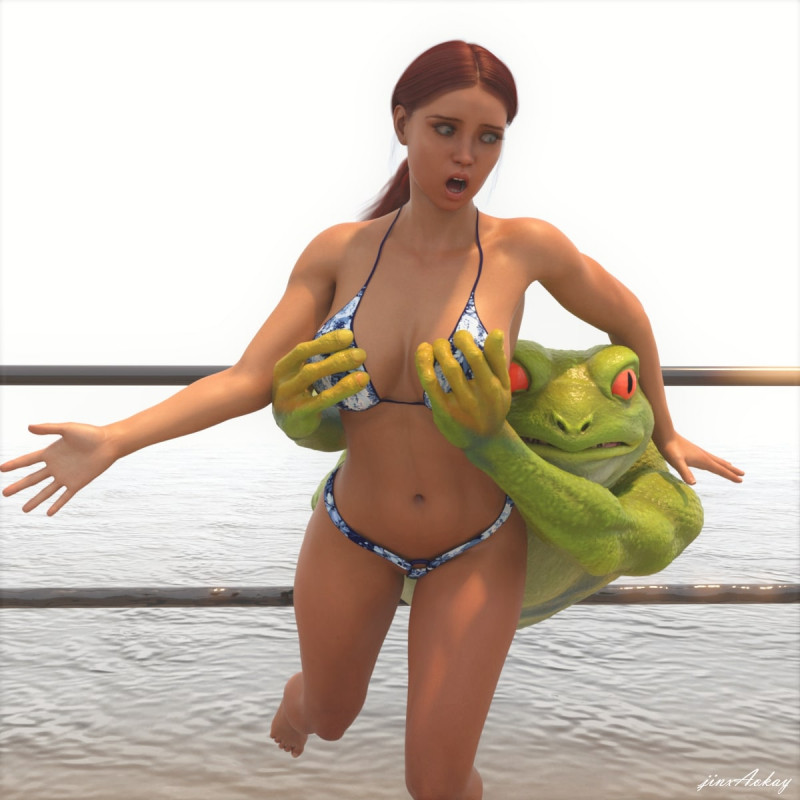 [Swimsuit] JinxAokay - Frog Ambush - Monsters