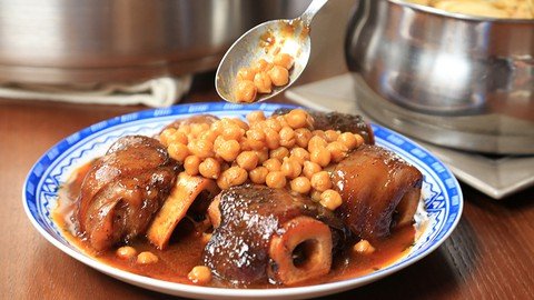 The Lamb Legs (Frakech Or Kerain)Best Moroccan Popular Dish